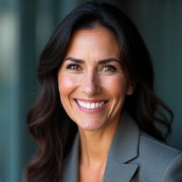 Foto de perfil de Ana Silva, CEO da Estratégia Consulting, sorrindo profissionalmente